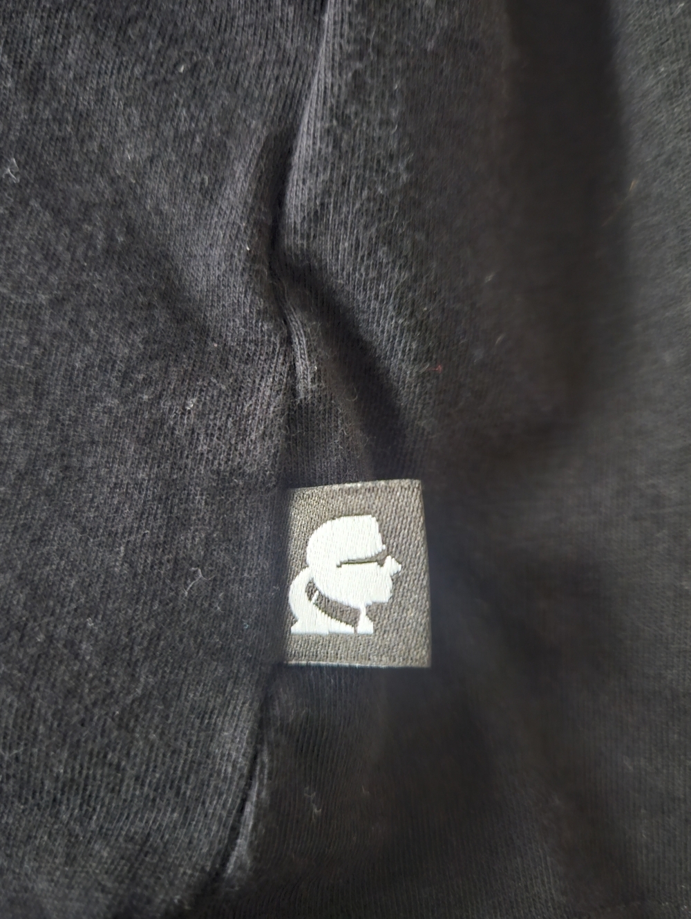KARL LAGERFELD Karl & Choupette Sunglass Graphic Black Tee Shirt | SZ XL - Picture 8 of 9